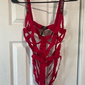 Victoria's Secret Red Shine Lingerie